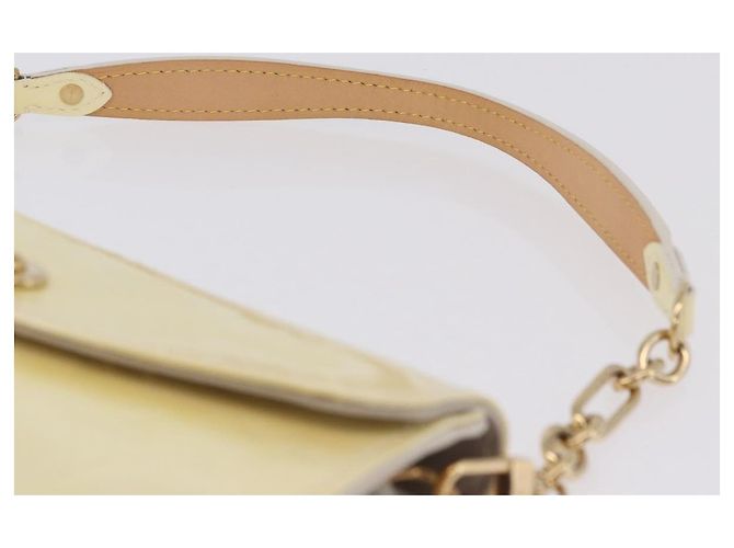 LOUIS VUITTON Monogram Vernis Sunset Bluebird Bag Perle M93541 LV Auth 196803A - vista 8