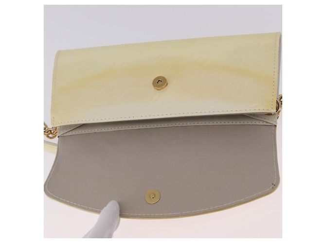 LOUIS VUITTON Monogram Vernis Sunset Bluebird Bag Perle M93541 LV Auth 196803A - vista 9