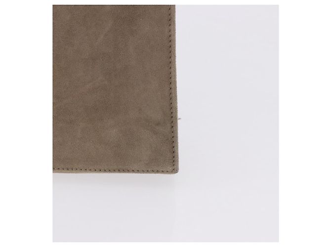 Borsa a tracolla Salvatore Ferragamo Gancini Chain in camoscio beige e oro Auth ka5639 D'oro - vista 4