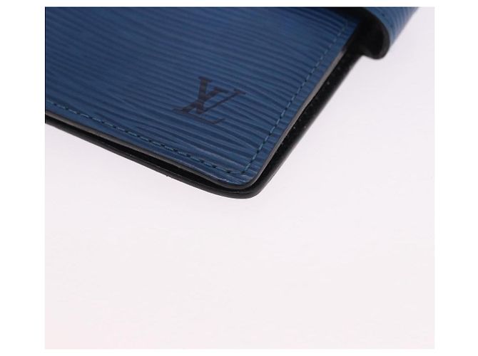 LOUIS VUITTON Epi Agenda PM Day Planner Cover Blue R20055 LV Auth 195369 - vista 14