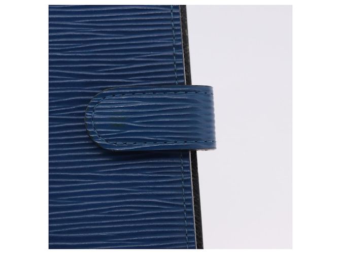 LOUIS VUITTON Epi Agenda PM Day Planner Cover Blue R20055 LV Auth 195369 - vista 17