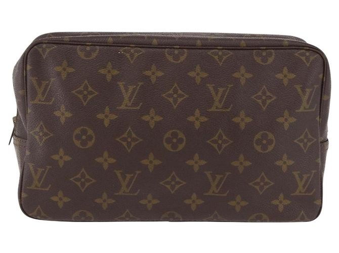 LOUIS VUITTON Monogram Trousse Toilette 28 Clutch Bag M47522 LV Auth 195695 Monograma - vista 13