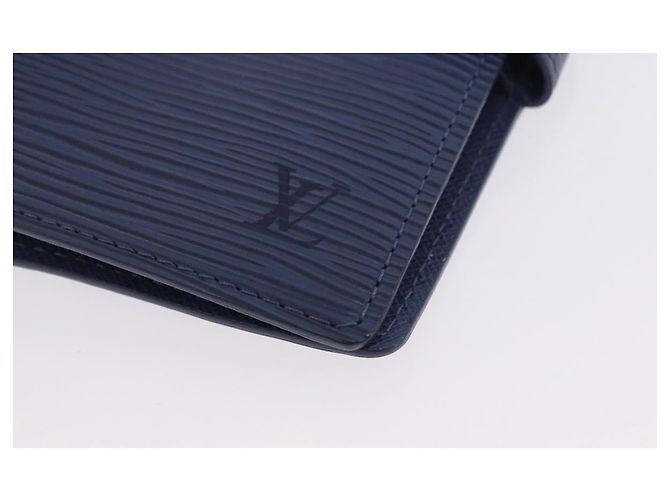 LOUIS VUITTON Epi Agenda PM Day Planner Cover Blue LV Auth 195162V Azul - vista 14