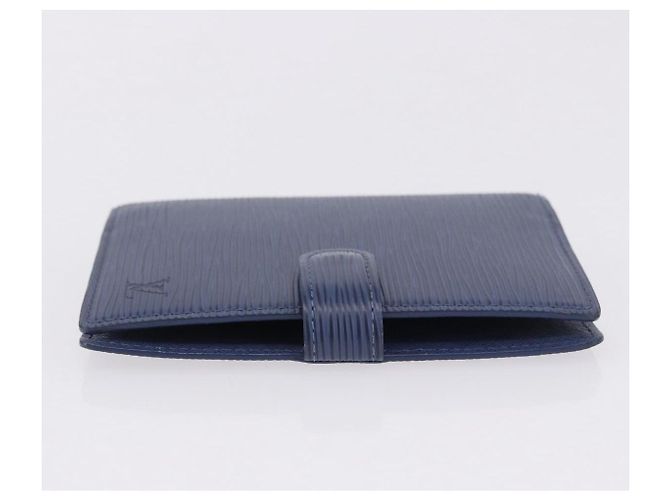 LOUIS VUITTON Epi Agenda PM Day Planner Cover Blue LV Auth 195162V Azul - vista 3
