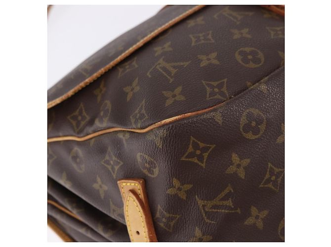 Borsa a tracolla LOUIS VUITTON Monogram Saumur 35 M42254 LV Auth BA14173 Monogramma - vista 14