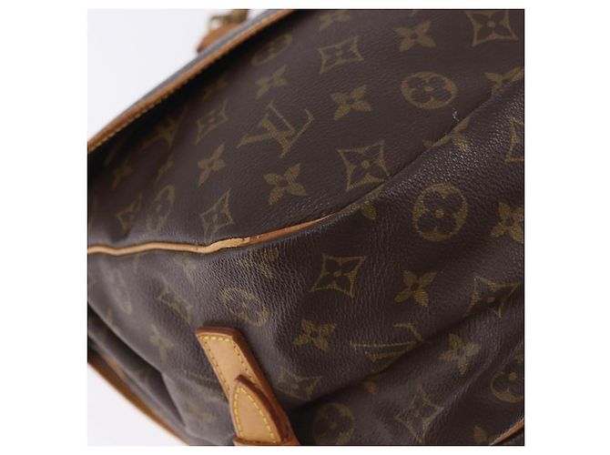 Borsa a tracolla LOUIS VUITTON Monogram Saumur 35 M42254 LV Auth BA14173 Monogramma - vista 16