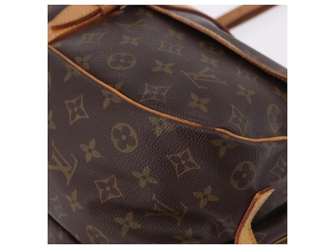 Borsa a tracolla LOUIS VUITTON Monogram Saumur 35 M42254 LV Auth BA14173 Monogramma - vista 17