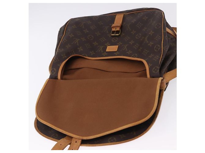 Borsa a tracolla LOUIS VUITTON Monogram Saumur 35 M42254 LV Auth BA14173 Monogramma - vista 20