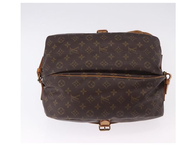 Borsa a tracolla LOUIS VUITTON Monogram Saumur 35 M42254 LV Auth BA14173 Monogramma - vista 5