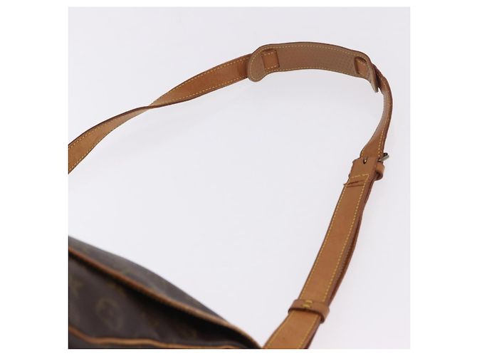 Borsa a tracolla LOUIS VUITTON Monogram Saumur 35 M42254 LV Auth BA14173 Monogramma - vista 8