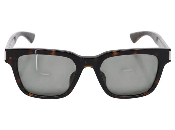 Gafas de sol SAINT LAURENT Carey Plástico Brown Silver Auth BA15028A Castaño Plata - vista 2
