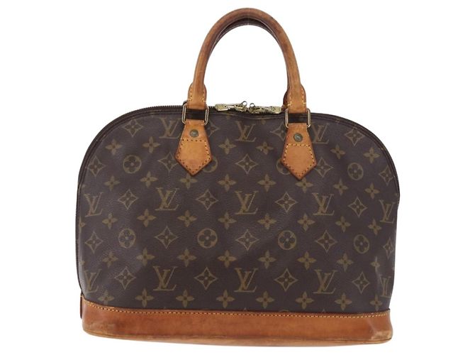 Borsa a mano LOUIS VUITTON Monogram Alma M51130 LV Auth 195434 Monogramma - vista 13