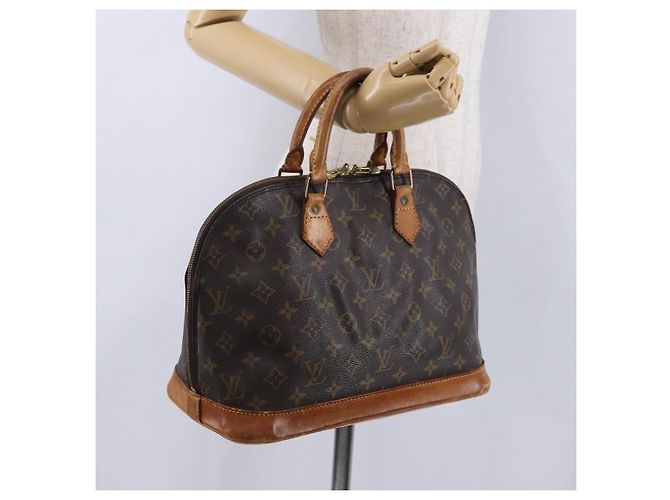 Borsa a mano LOUIS VUITTON Monogram Alma M51130 LV Auth 195434 Monogramma - vista 21