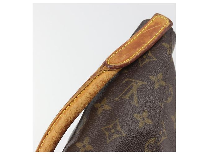 Borsa a tracolla LOUIS VUITTON Monogram Looping MM M51146 LV Auth 195339 Monogramma - vista 10