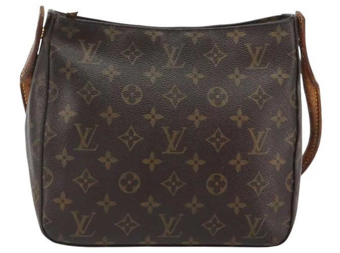 Borsa a tracolla LOUIS VUITTON Monogram Looping MM M51146 LV Auth 195339 Monogramma - vista 13