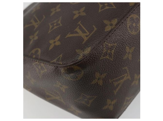 Borsa a tracolla LOUIS VUITTON Monogram Looping MM M51146 LV Auth 195339 Monogramma - vista 14