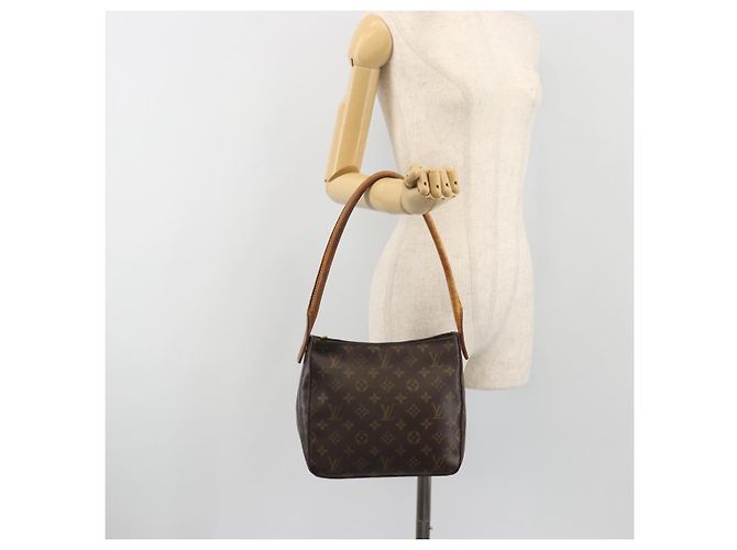 Borsa a tracolla LOUIS VUITTON Monogram Looping MM M51146 LV Auth 195339 Monogramma - vista 23