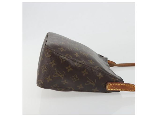 Borsa a tracolla LOUIS VUITTON Monogram Looping MM M51146 LV Auth 195339 Monogramma - vista 3
