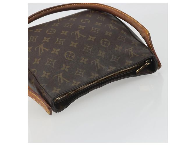Borsa a tracolla LOUIS VUITTON Monogram Looping MM M51146 LV Auth 195339 Monogramma - vista 6