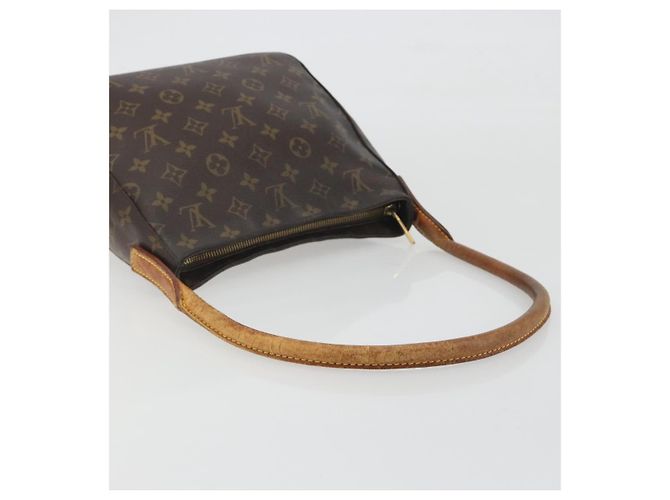 Borsa a tracolla LOUIS VUITTON Monogram Looping MM M51146 LV Auth 195339 Monogramma - vista 7