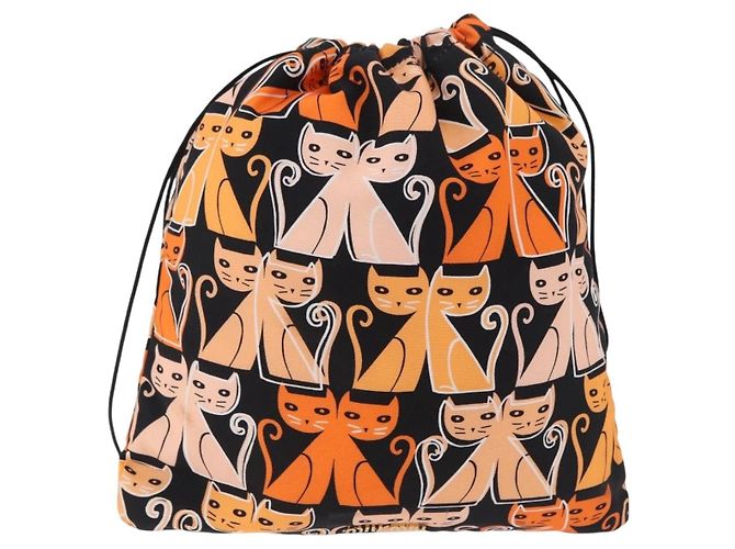 Pouch Miu Miu Nylon Orange Auth 196784V Arancione - vista 13