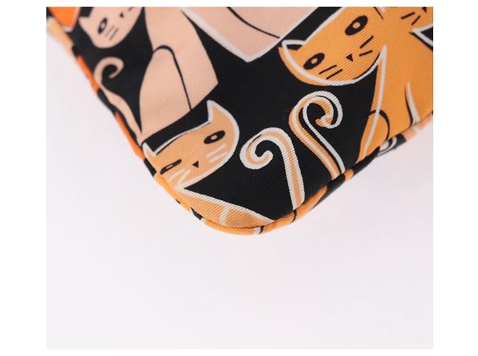 Pouch Miu Miu Nylon Orange Auth 196784V Arancione - vista 14