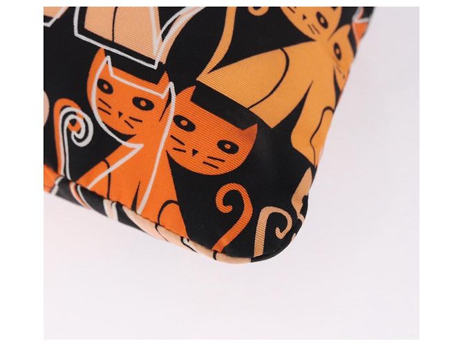 Pouch Miu Miu Nylon Orange Auth 196784V Arancione - vista 15