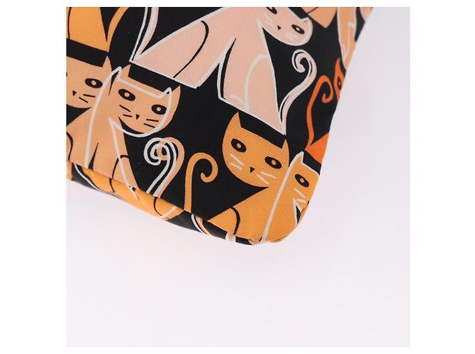 Pouch Miu Miu Nylon Orange Auth 196784V Arancione - vista 17