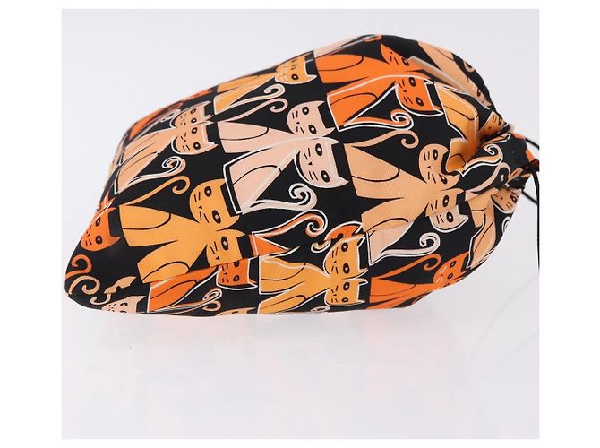 Pouch Miu Miu Nylon Orange Auth 196784V Arancione - vista 4