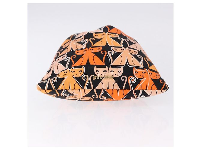 Pouch Miu Miu Nylon Orange Auth 196784V Arancione - vista 6