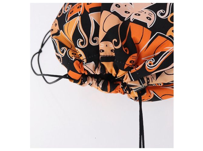 Pouch Miu Miu Nylon Orange Auth 196784V Arancione - vista 7