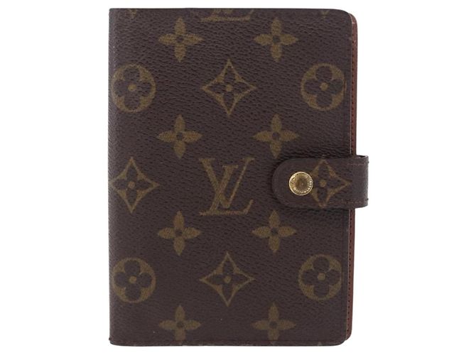 LOUIS VUITTON Monogram Agenda PM Day Planner Cover R20005 LV Auth 180955A Monograma - vista 13