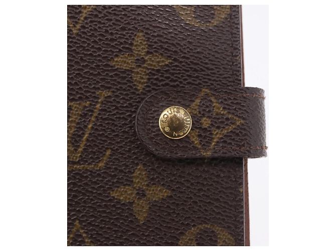 LOUIS VUITTON Monogram Agenda PM Day Planner Cover R20005 LV Auth 180955A Monograma - vista 17