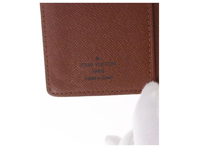 LOUIS VUITTON Monogram Agenda PM Day Planner Cover R20005 LV Auth 180955A Monograma - vista 18
