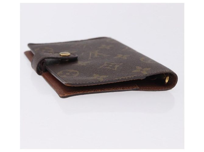 LOUIS VUITTON Monogram Agenda PM Day Planner Cover R20005 LV Auth 180955A Monograma - vista 5