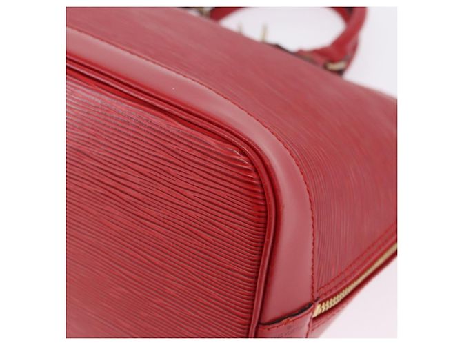 Borsa a mano LOUIS VUITTON Epi Alma Castilian Red M52147 LV Auth 195378V Rosso - vista 14