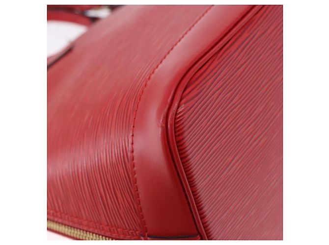 Borsa a mano LOUIS VUITTON Epi Alma Castilian Red M52147 LV Auth 195378V Rosso - vista 15