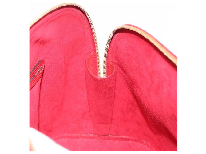Borsa a mano LOUIS VUITTON Epi Alma Castilian Red M52147 LV Auth 195378V Rosso - vista 18