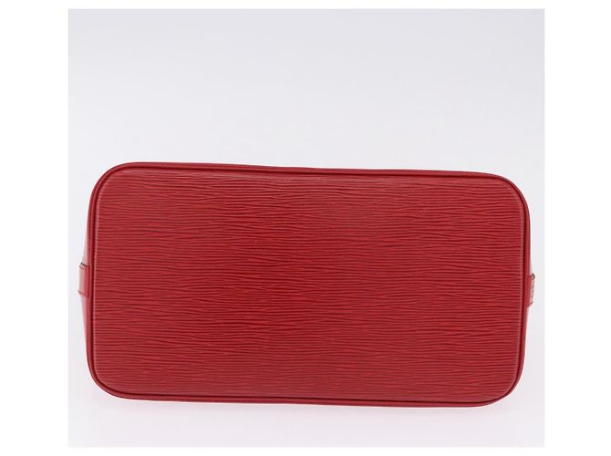 Borsa a mano LOUIS VUITTON Epi Alma Castilian Red M52147 LV Auth 195378V Rosso - vista 5
