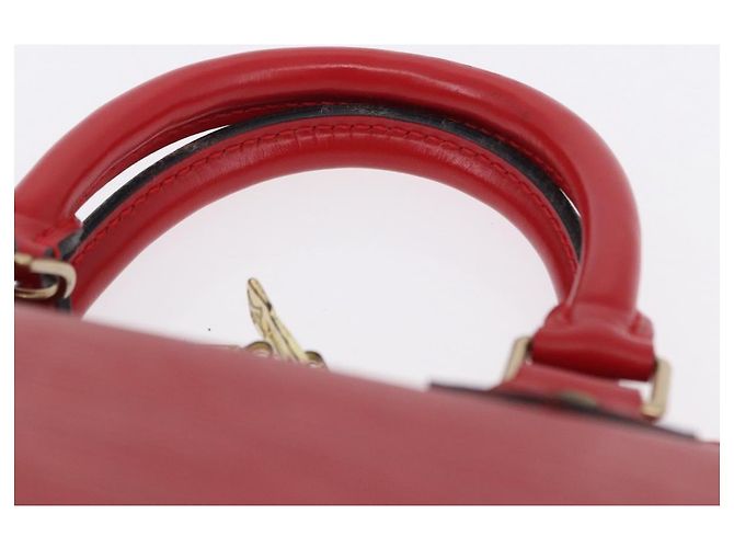 Borsa a mano LOUIS VUITTON Epi Alma Castilian Red M52147 LV Auth 195378V Rosso - vista 8