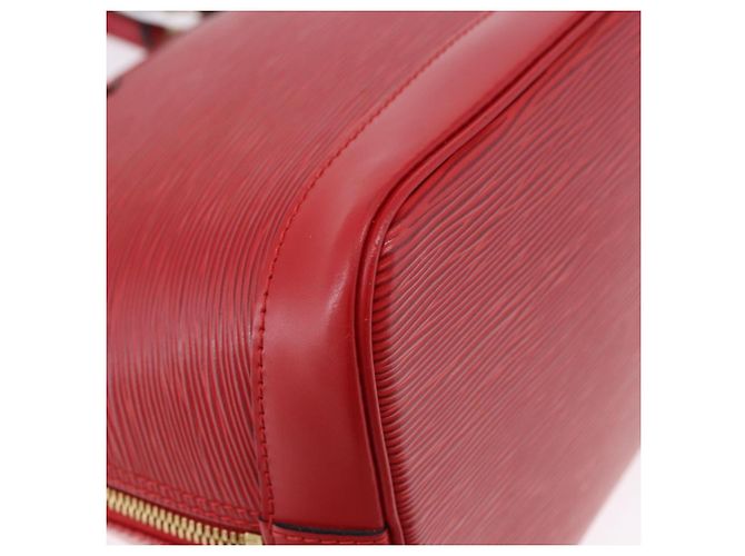Borsa a mano LOUIS VUITTON Epi Alma Castilian Red M52147 LV Auth 195378V Rosso - vista 9