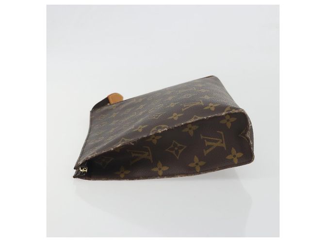LOUIS VUITTON Monogram Poche Toilette 26 Pouch M47542 LV Auth 194365 Monogramma - vista 4
