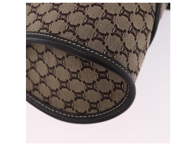 Céline Borsa a tracolla CELINE Macadam Beige Auth 196808V - vista 12