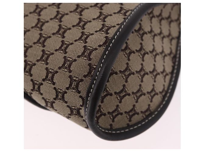 Céline Borsa a tracolla CELINE Macadam Beige Auth 196808V - vista 13