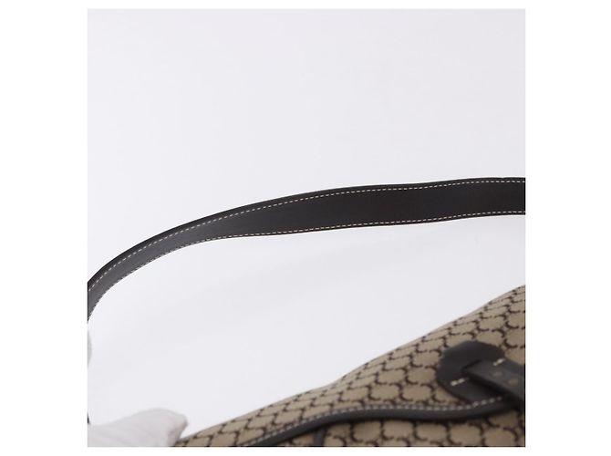 Céline Borsa a tracolla CELINE Macadam Beige Auth 196808V - vista 8