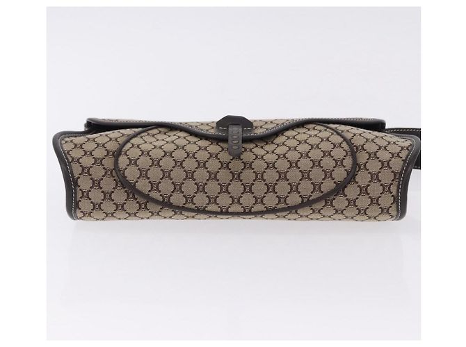 Céline Borsa a tracolla CELINE Macadam Beige Auth 196808V - vista 9