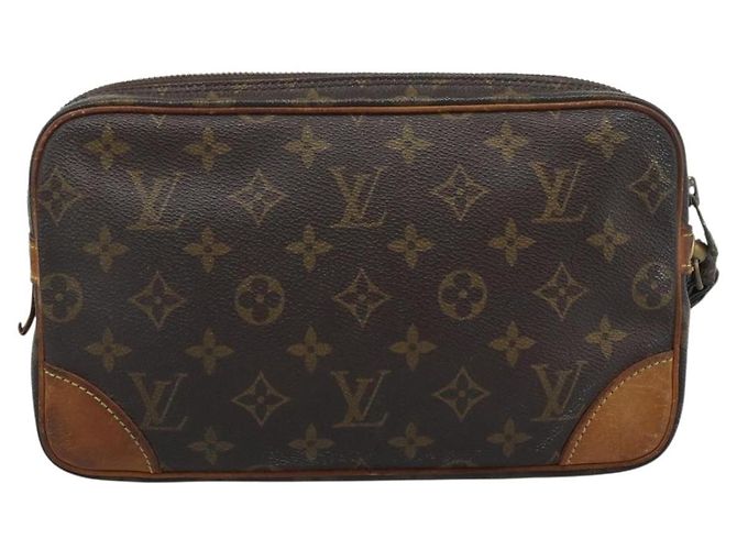 LOUIS VUITTON Monogram Marly Dragonne GM Clutch Bag M51825 LV Auth 196178 Monogramma - vista 2