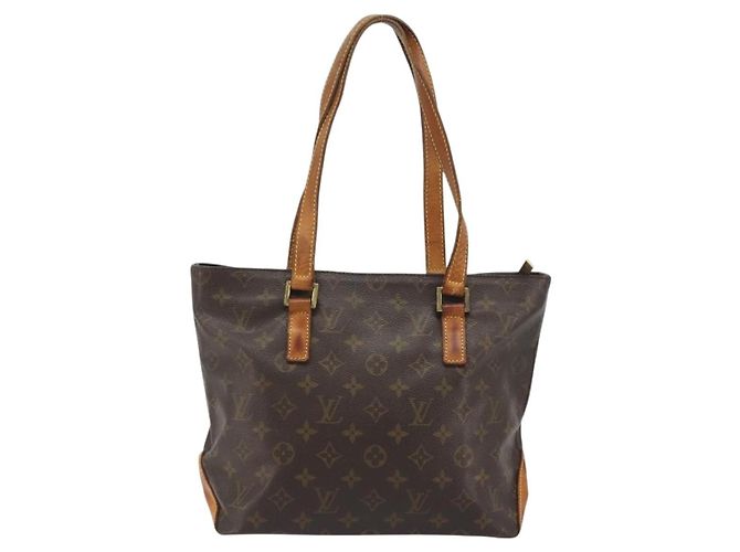LOUIS VUITTON Monogram Cabas Piano Tote Bag M51148 LV Auth 194347 Monogramma - vista 2