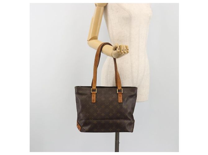 LOUIS VUITTON Monogram Cabas Piano Tote Bag M51148 LV Auth 194347 Monogramma - vista 24
