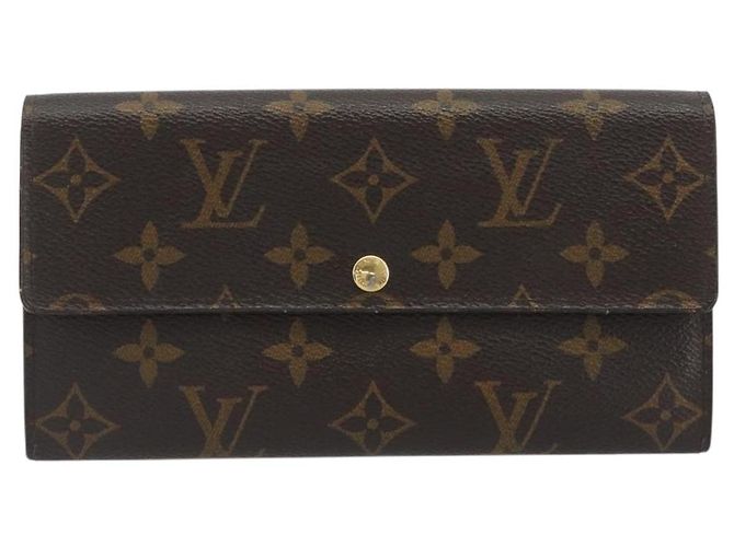 LOUIS VUITTON Monogram Portefeuille Sarah Long Wallet M61734 LV Auth 195118 Monogramma - vista 13